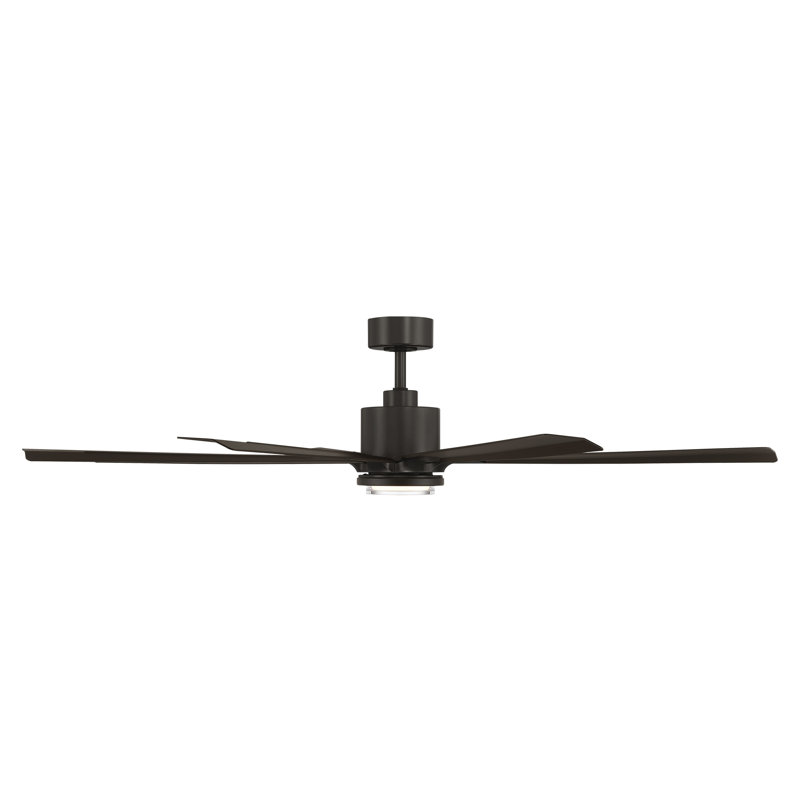 Ventilateur de plafond intelligent à 8 pales avec télécommande incluse, fonctionne avec Alexa et l'application iOS / Android