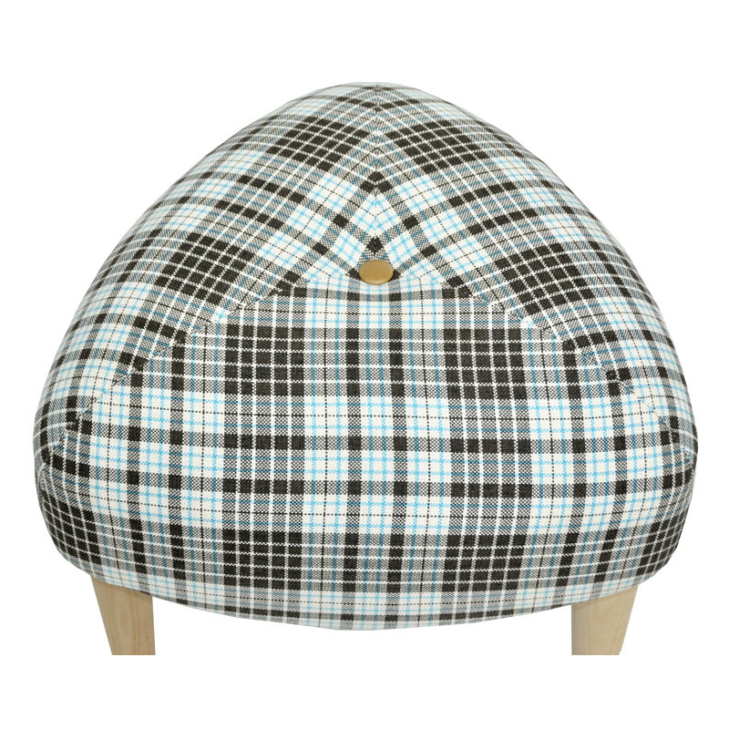 Manufactured Wood Accent Stool, Multi-coloured