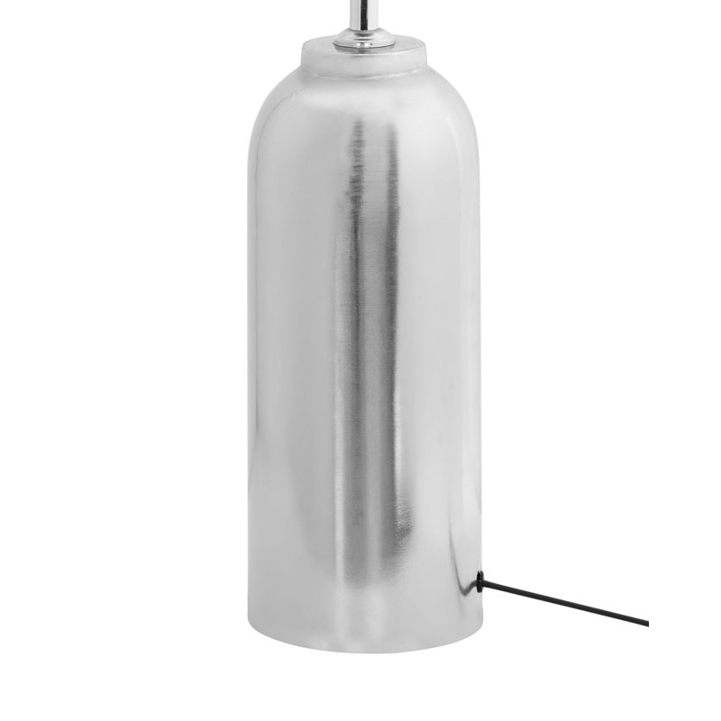 Iron Table Lamp, 55" H x 31" W x 31" D, Silver, Silver