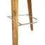 Tabouret de bar d'extérieur avec coussin Capps