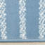 Tapis bleu crème à mailles abstraites Fresno-102211061