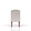 Fauteuil à oreilles rembourré