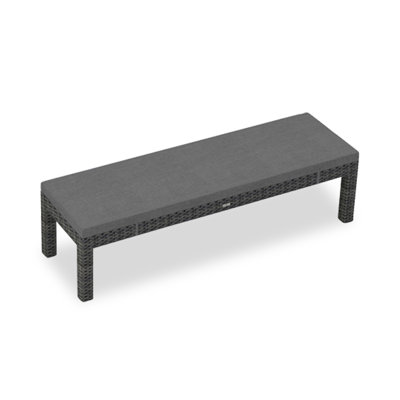 Suffern Wicker Picnic Bench by Wade Logan