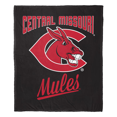 NCAA Silk Touch Throw Blanket, Ultra-Soft College Sports Fan Accent, 50 x 60 Inches