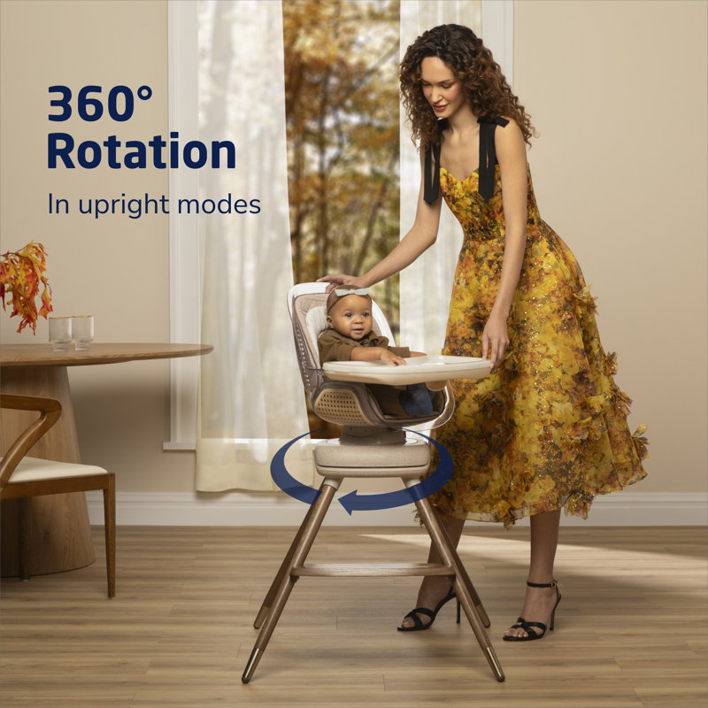 Maxi-Cosi Kiskadee 360° Rotating High Chair, Gray
