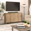Gonroff 4 Panel Door Console Table Storage Cabinet with Doors and Shelves, Sideboard Storage Cabinet-102097784