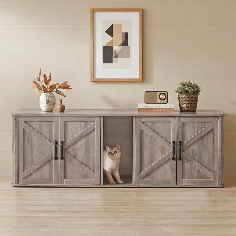 Cat Litter TV Stand, Heather Griege