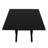 Laguna Square Outdoor Dining Table With Umbrella Hole , 43'' in. W 43'' in. D-1799862458