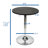 Stewartsville 3-Piece Pedestal Faux Leather Dining Set-455455593-494163889