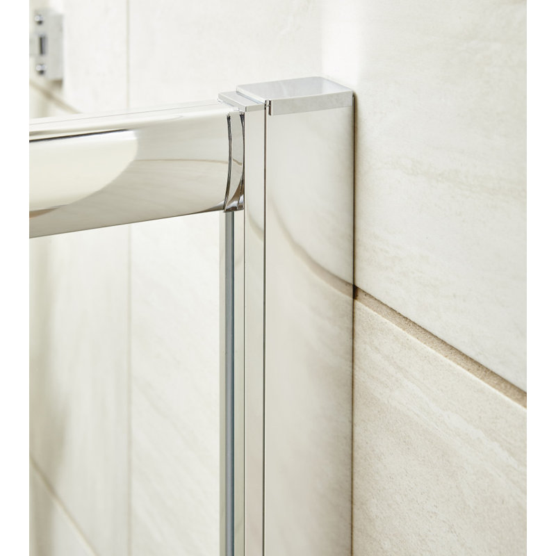 Pacific Single Entry Elswick 91cm x 91cm x 185cm Sliding Single Quadrant Door
