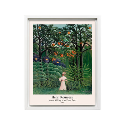 Henri Rousseau - Femme qui marche