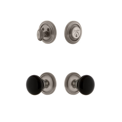 Circulaire Complete Entry Knob Set with Deadbolt