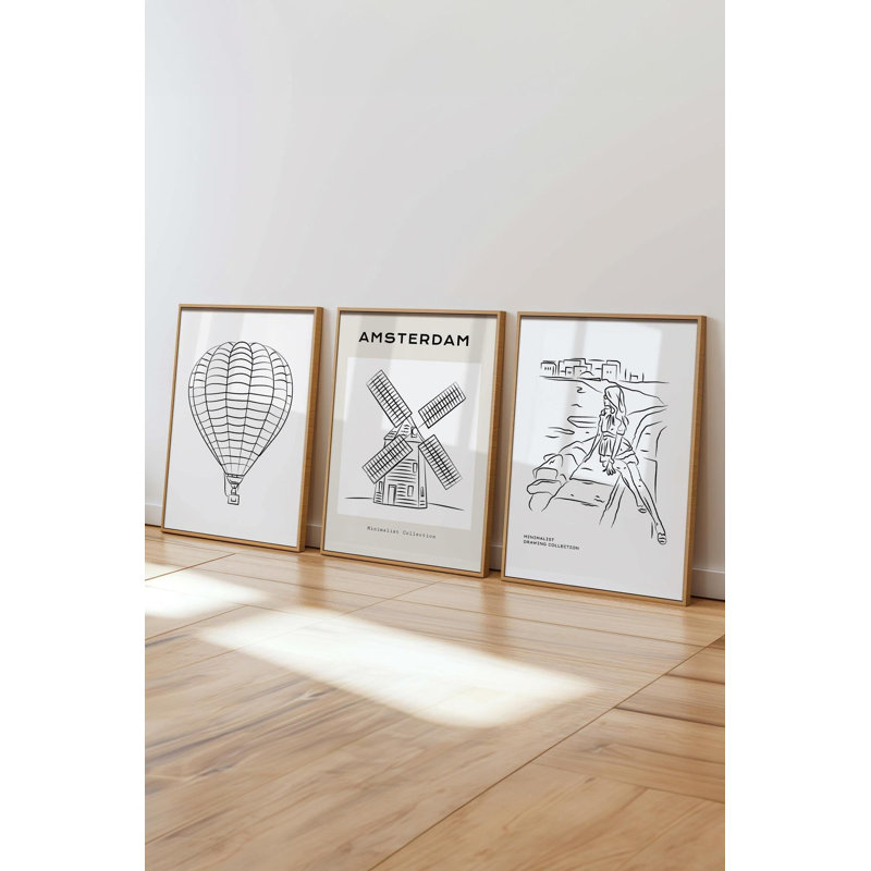 Ensemble de peinture décorative (3 pièces)