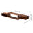 Floating TV Stand, Wall Mount Entertainment Center with Power Outlet & Cable Hole, Modern Floating TV Shelf with Storage Cabinet for DVD Player, Cable Box, Game Console, TV Accessory-356043380-356043383