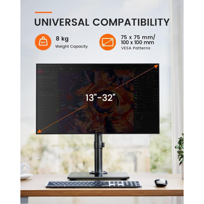 FURNINIXS Multi-Screen Single Screen Desktop mount Electronic Mount