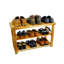 Range-chaussures en bois massif 9 paires