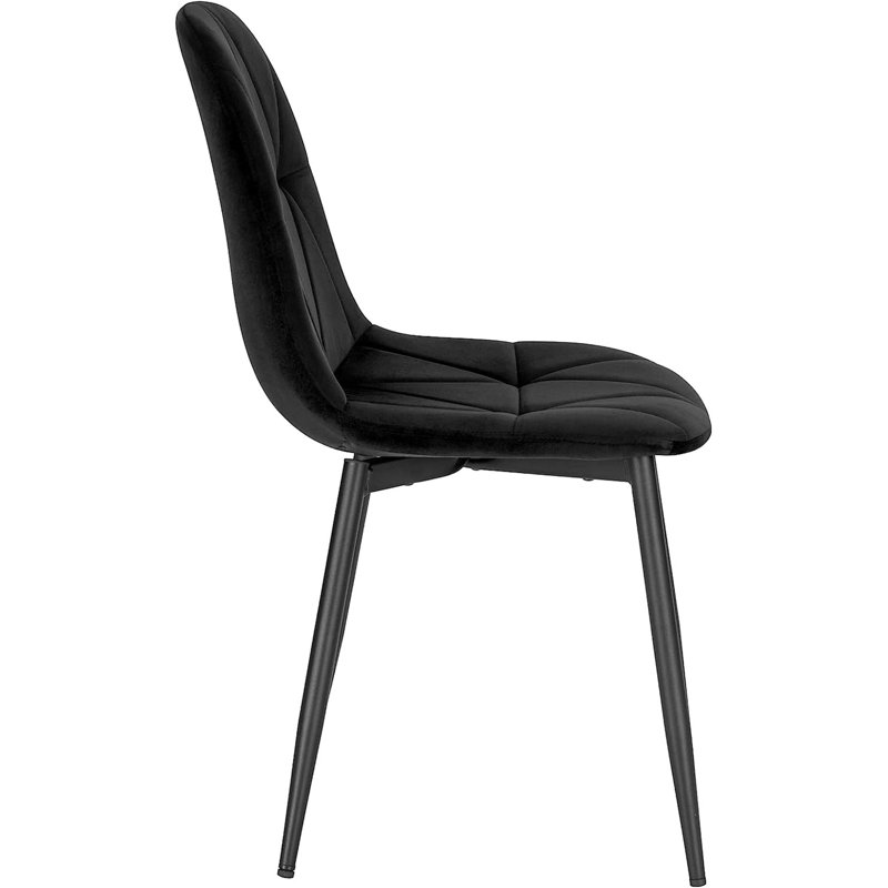 Side chair Set Dasan, Black 