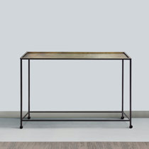 Thin Metal rectangular console table CS5120