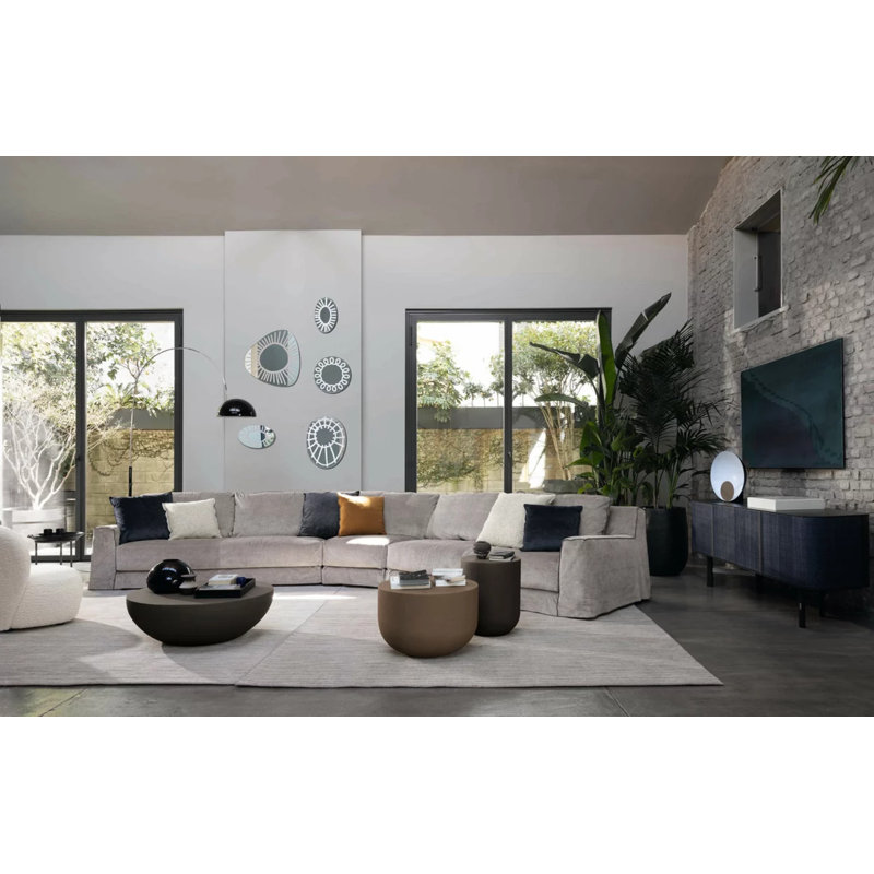 Heiko Coffee Table, Cassel, 23.62" Diameter