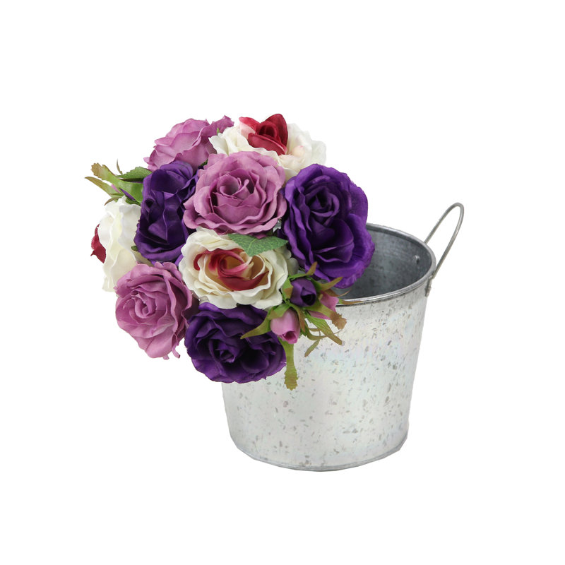 Arrangement floral rose, Mélange violet / lavande