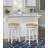 Granville Swivel Solid Wood Woven Seat Bar & Counter Stool-2108788876-2108788880