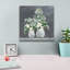 "Late Summer Summer Bouquet 3 White Vase" par Julia Purinton, art mural sur toile-967057199