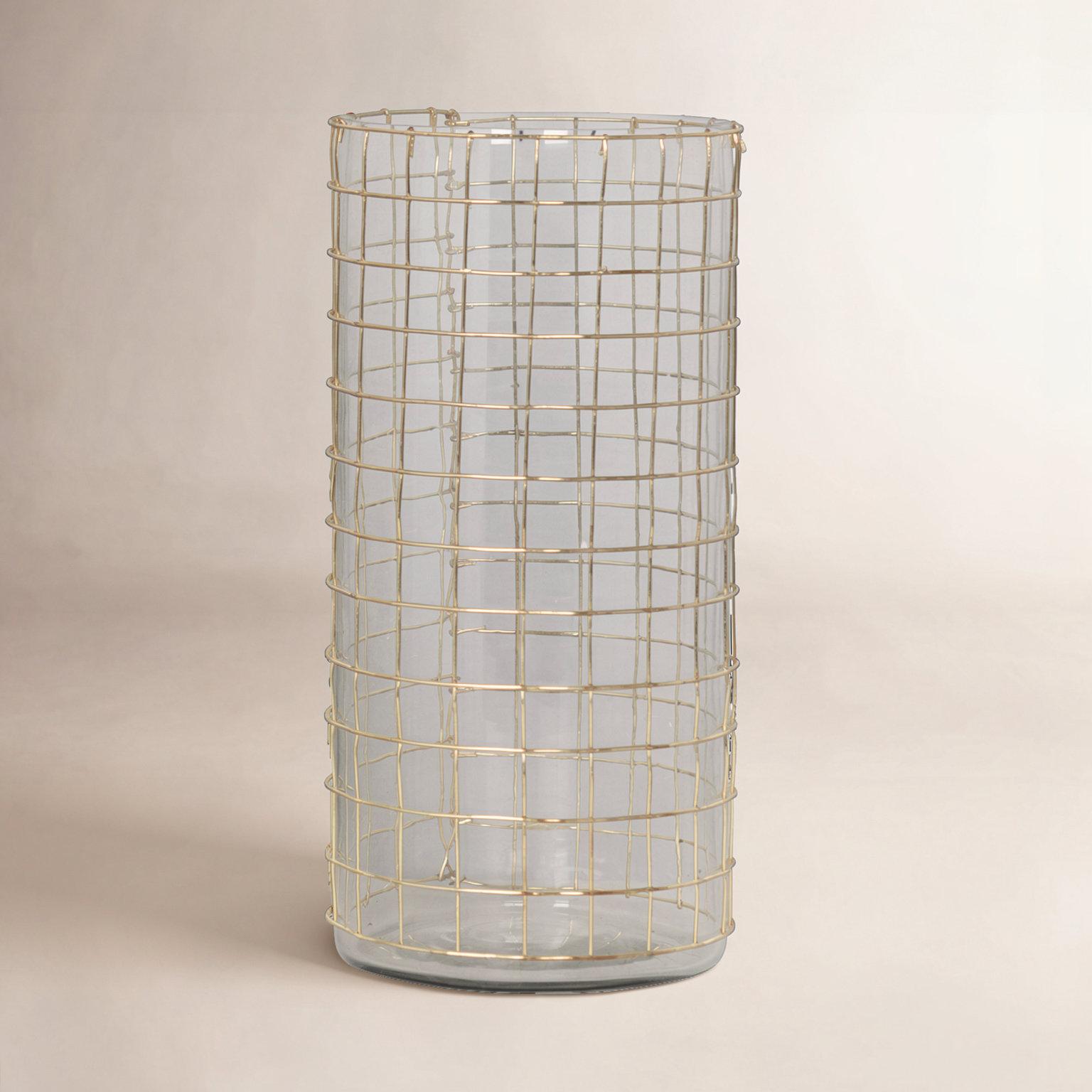 Everly Quinn Glass Hurricane Holder