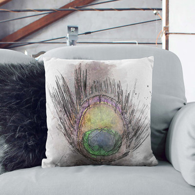 Abstract Square Cushion