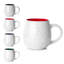 Ensemble de 4 grandes tasses à café en céramique 20 oz