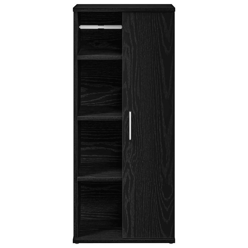 Freestanding Bathroom Cabinet, Black