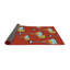 Tapis rouge / vert Olanta-1257495356