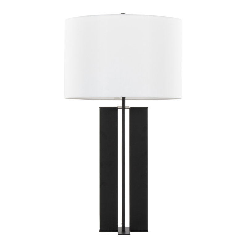 Cosmo 28" Metal Table Lamp, Black