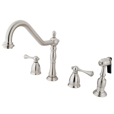 Heritage Hot & Cold Water Dispenser with Side Spray