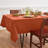 Dru Cotton Linen Plain Tablecloth-88870885-88870886