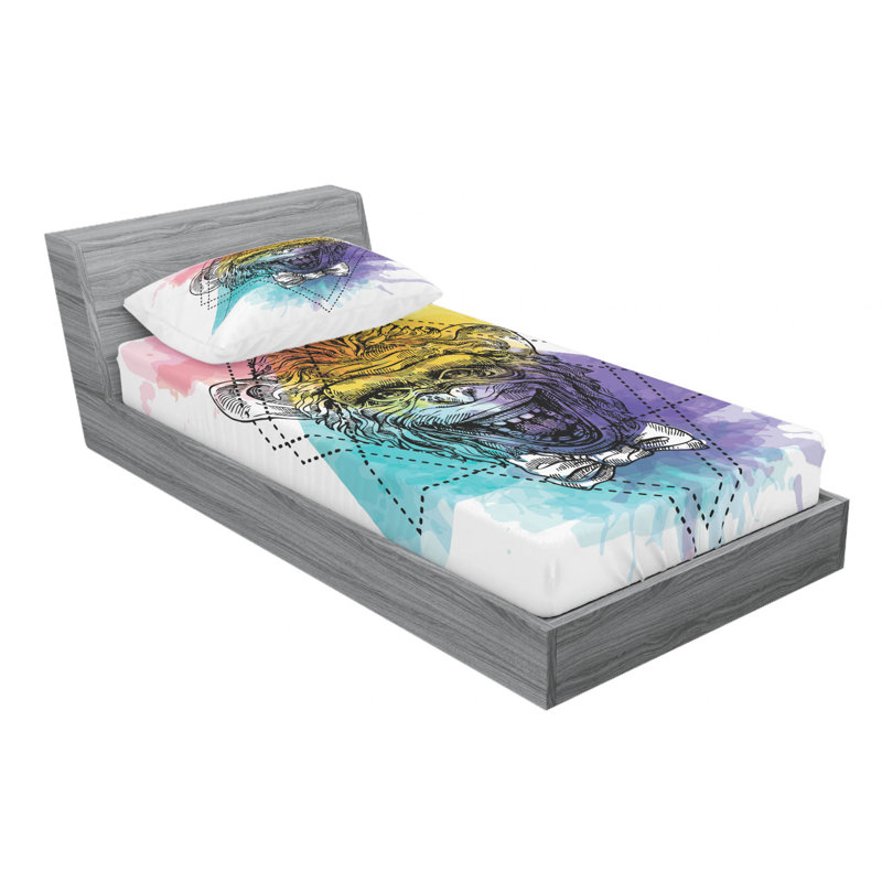 Microfiber Sheet Set, Twin XL Sheet Set with Fitted Sheet