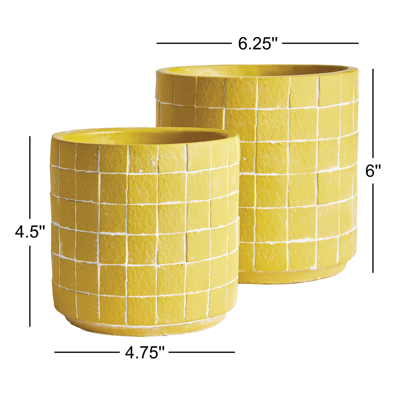 Handmade Pot Planter - Set of 2