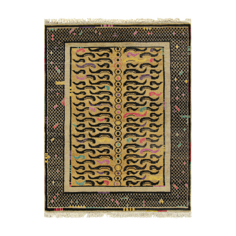 One-of-a-Kind 5'5x7'1 Hand Knotted Area Rug