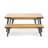 1 Dining Table+2 Dining Benches