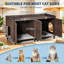 Rattan Litter Box Enclosure