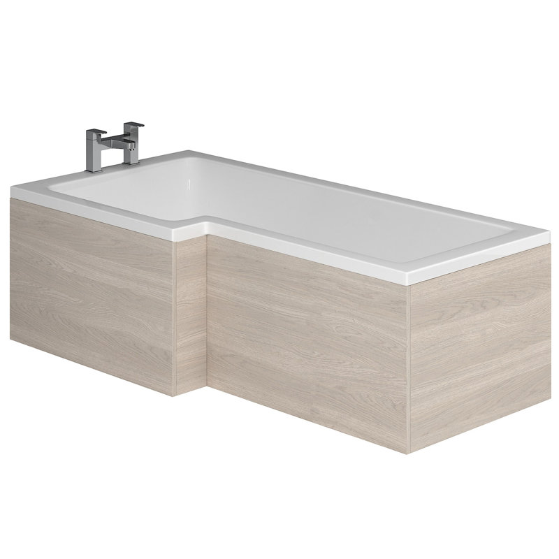 Whitfield Bath End Panel, Light Elm