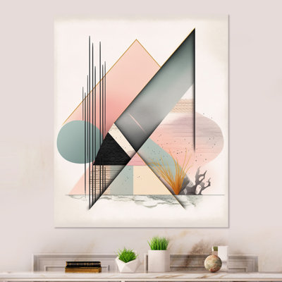 Modern Abstract Wall Decor on Metal