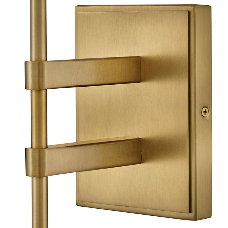 Hinkley Benton Sconce, Lacquered Brass
