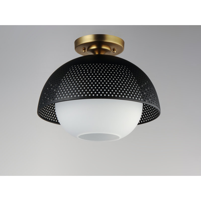 Plafonnier encastré 1 lumière 14,25 po Bacco