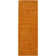 Handwoven Wool Gabbeh Uni Yellow Rug
