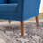 32.2" Wide Contemporary Upholstered Accent Chair With Solid Wood Frame-124928693