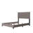 Tezer Queen Upholstered Low Profile Platform Bed