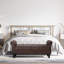 Escarleth Faux Leather Upholstered Storage Bench-1078105398