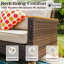 199.1cm Wide L-Shaped Premium All-Weather Wicker Patio Sofa with Cushions-2110085280