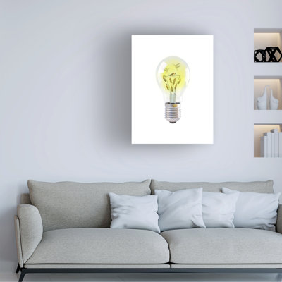 Art mural sur toile tendue - art mural «Lightening bugs» par John Hovenstine pour décor de salon, de chambre à coucher ou de bureau - 35 x 47