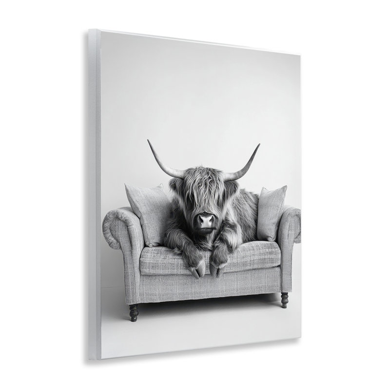 Plaque murale Highland, par Petal Prints Design